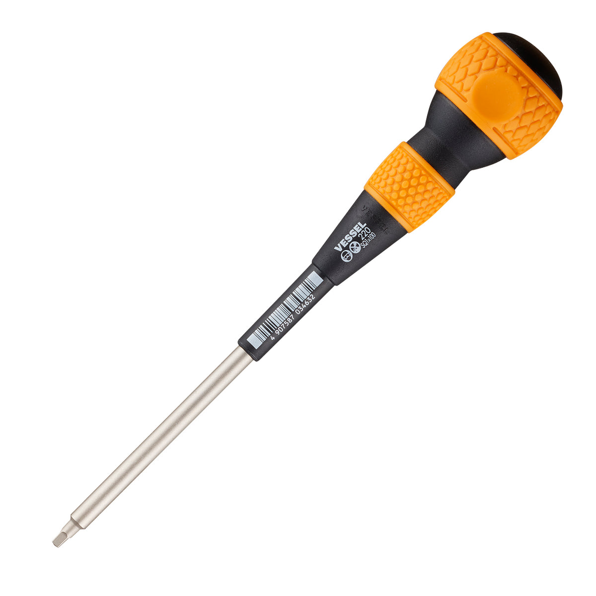 Vessel BALL GRIP Screwdriver No.220 SQ1x100 - professional screwdrivers