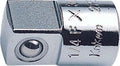 1/4 Sq. Dr. Adaptor  3/8 Square Length 22mm