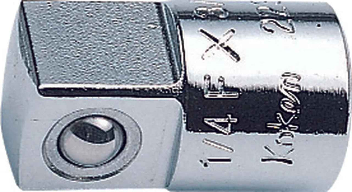 1/4 Sq. Dr. Adaptor  3/8 Square Length 22mm