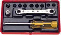 1/4 Sq. Dr. Bit Set - 12 pieces