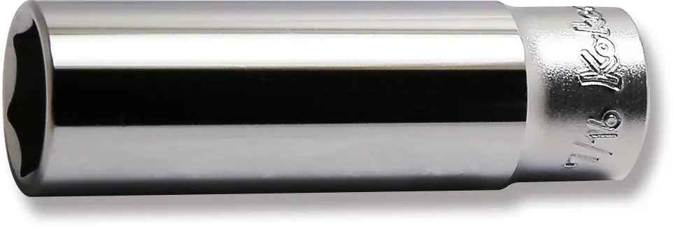 1/4 Sq. Dr. Socket  7/16 6 point Length 50mm
