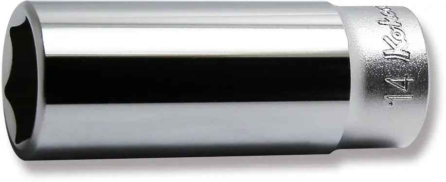 1/4 Sq. Dr. Socket  14mm 6 point Length 50mm