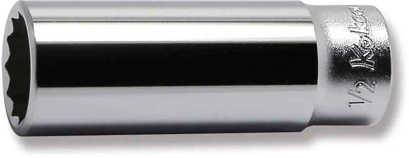 1/4 Sq. Dr. Socket  1/2 12 point Length 50mm