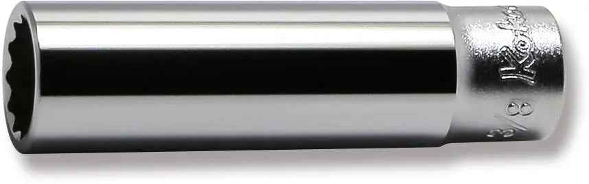 1/4 Sq. Dr. Socket  3/8 12 point Length 50mm