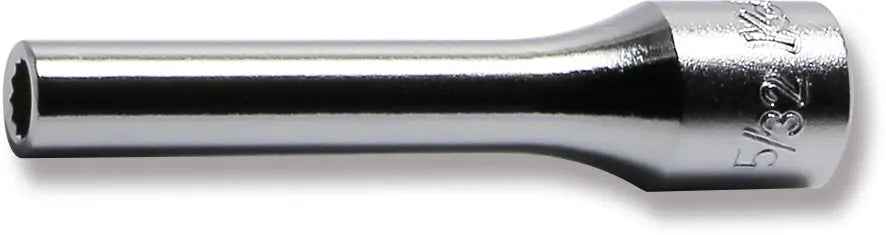 1/4 Sq. Dr. Socket  5/32 12 point Length 50mm