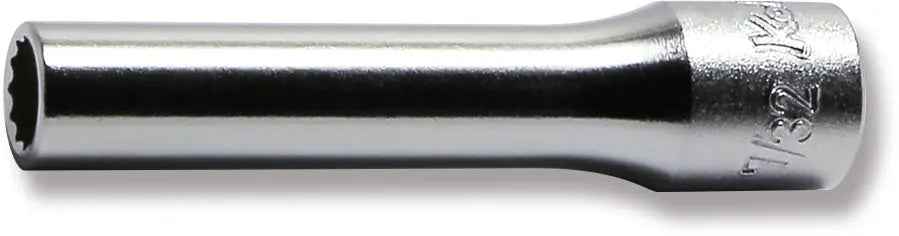 1/4 Sq. Dr. Socket  7/32 12 point Length 50mm