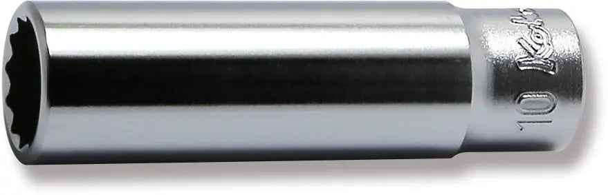 1/4 Sq. Dr. Socket  10mm 12 point Length 50mm