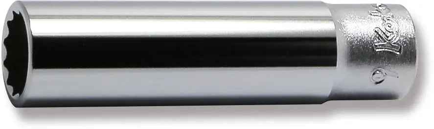 1/4 Sq. Dr. Socket  9mm 12 point Length 50mm