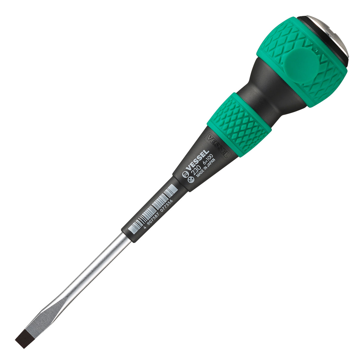 Vessel BALL GRIP Tang-Thru Screwdriver No.230 -6x100