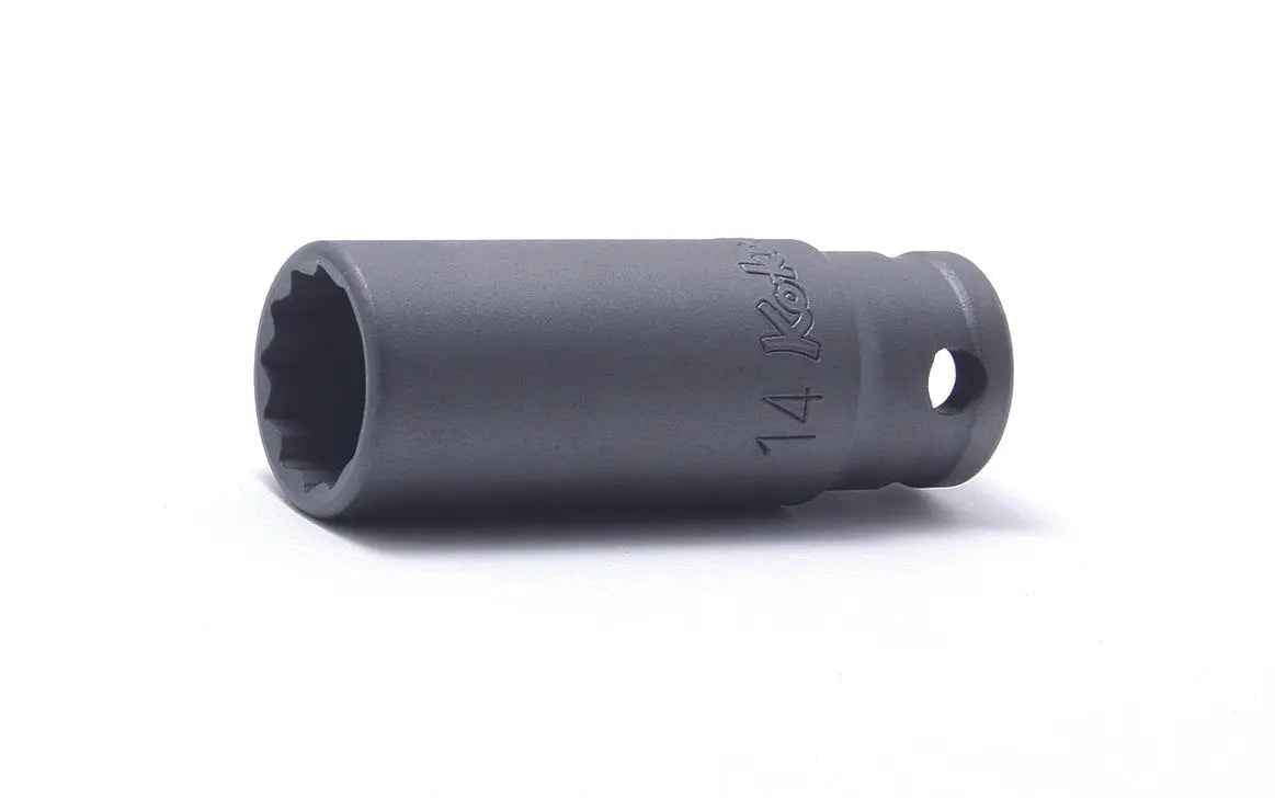 3/8 Sq. Dr. Socket  14mm 12 point Length 55mm