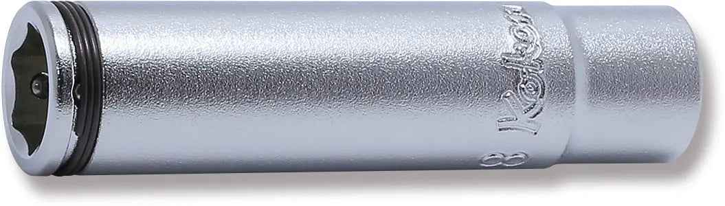1/4 Sq. Dr. Deep NUT GRIP® Socket 8mm