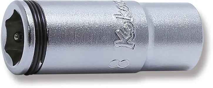 1/4 Sq. Dr. Semi-Deep NUT GRIP® Socket 8mm