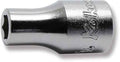 1/4 Sq. Dr. Socket  3/16 6 point Length 22mm