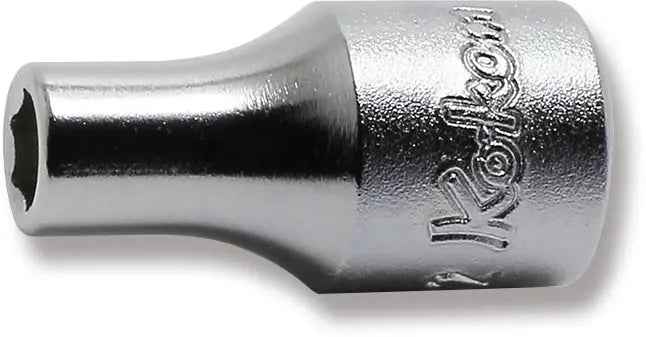 1/4 Sq. Dr. Socket  5/32 6 point Length 22mm