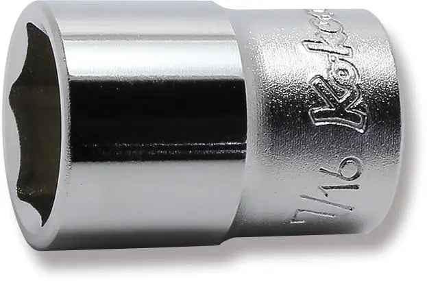 1/4 Sq. Dr. Socket  7/16 6 point Length 22mm