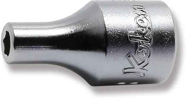 1/4 Sq. Dr. Socket  3mm 6 point Length 22mm