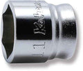 1/4 Sq. Dr. Socket  11mm 6 point Length 15mm Z-series