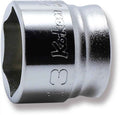 1/4 Sq. Dr. Socket  13mm 6 point Length 15mm Z-series