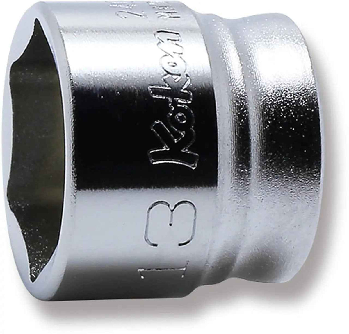 1/4 Sq. Dr. Socket  13mm 6 point Length 15mm Z-series