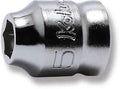 1/4 Sq. Dr. Socket  5mm 6 point Length 14mm Z-series