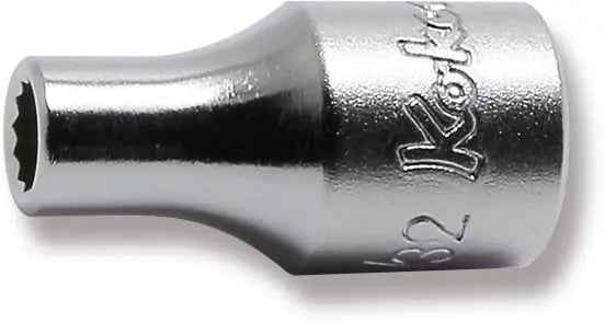 1/4 Sq. Dr. Socket  5/32 12 point Length 22mm