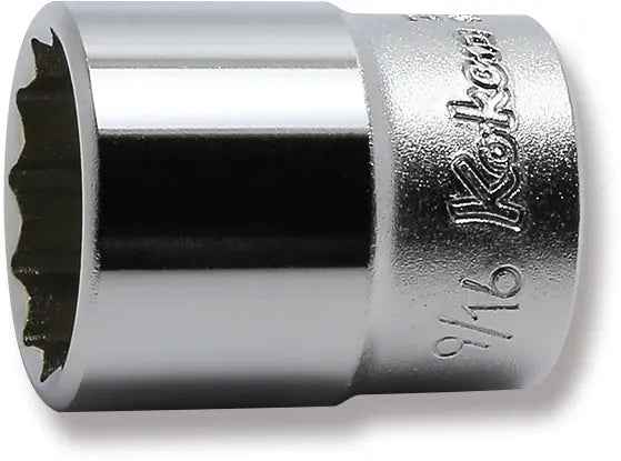 1/4 Sq. Dr. Socket  9/16 12 point Length 24mm