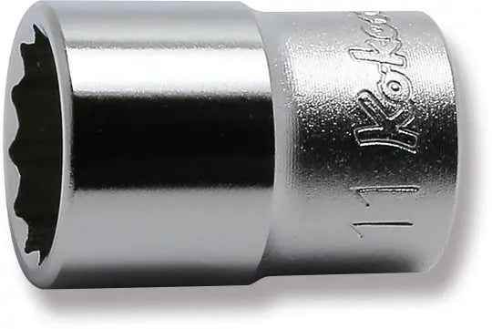 1/4 Sq. Dr. Socket  11mm 12 point Length 22mm