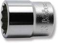 1/4 Sq. Dr. Socket  13mm 12 point Length 22mm