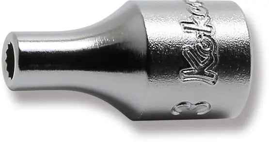 1/4 Sq. Dr. Socket  3mm 12 point Length 22mm