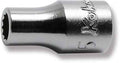1/4 Sq. Dr. Socket  5mm 12 point Length 22mm