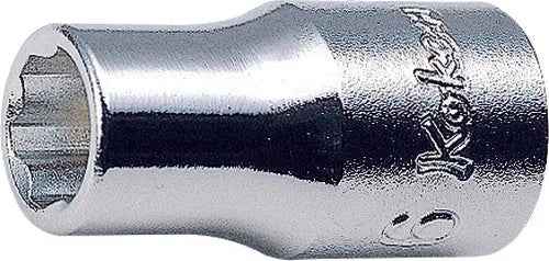 1/4 Sq. Dr. Socket  10mm Surface Length 22mm