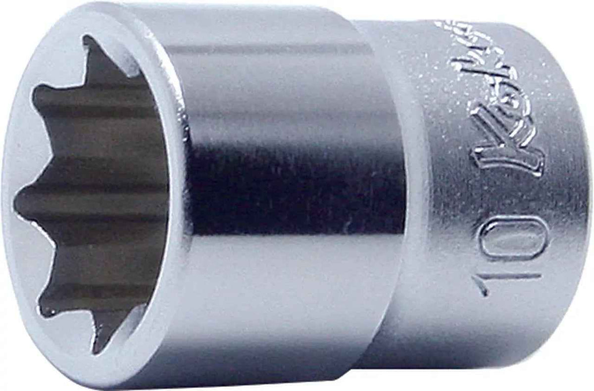 1/4 Sq. Dr. Socket  3/8 Double Square Length 22mm