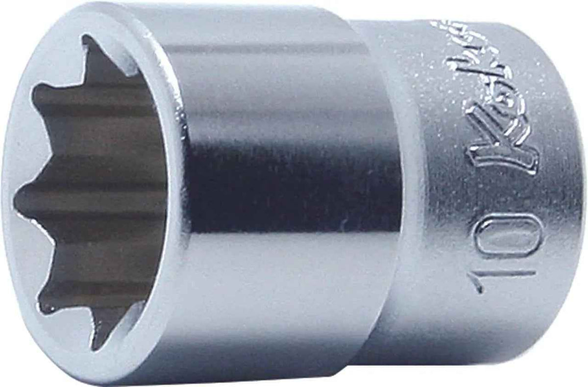 1/4 Sq. Dr. Socket  8mm Double Square Length 22mm