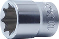 1/4 Sq. Dr. Socket  10mm Double Square Length 22mm