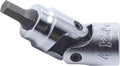 1/4 Sq. Dr. Universal Bit Socket  4mm Hex Length 40mm