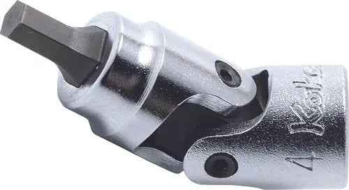 1/4 Sq. Dr. Universal Bit Socket  4mm Hex Length 40mm
