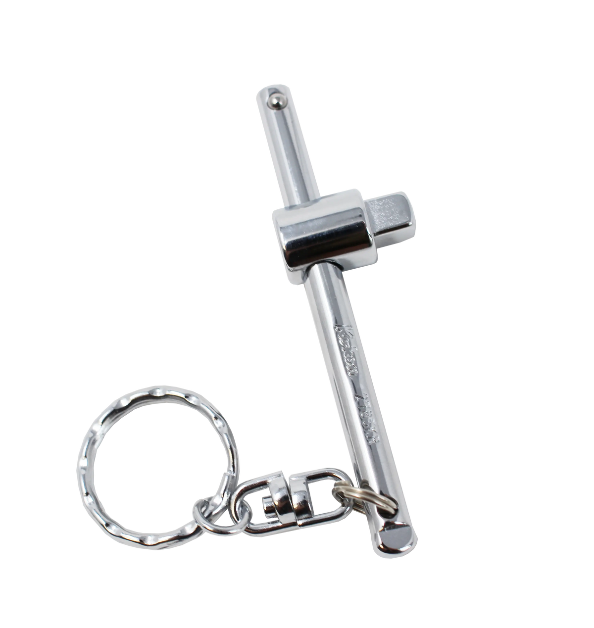 1/4 Sq. Dr. Sliding T Handle  Key Ring - Length 75mm