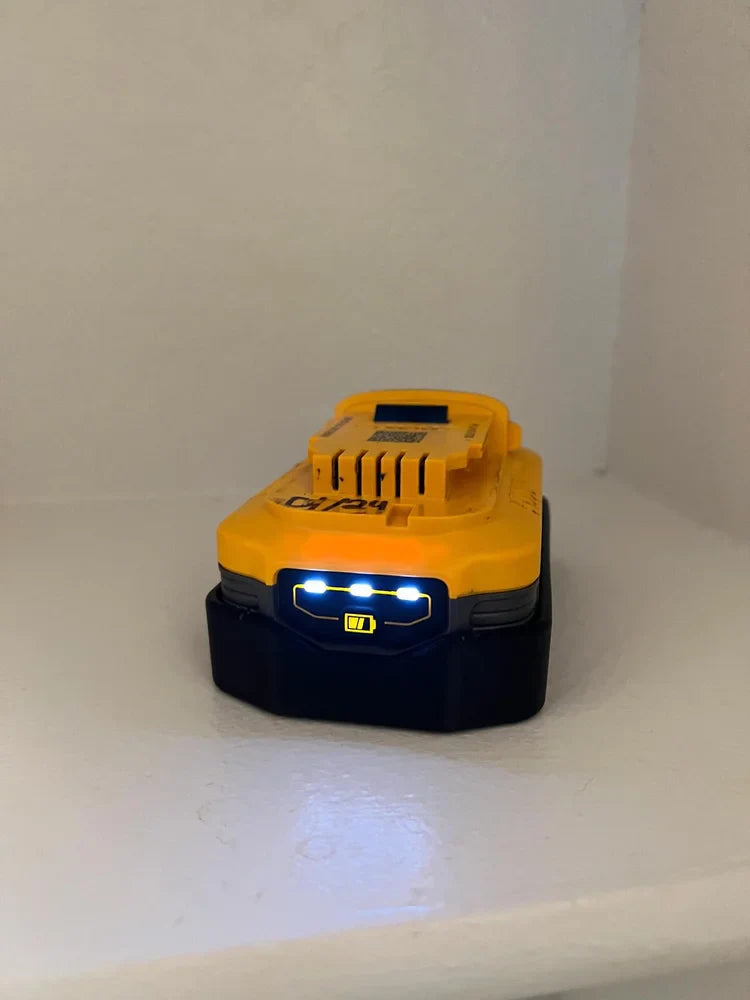 STS Auto Design DWDCBP520 Dewalt 20V 5.0Ah Powerstack Magnetic Battery Cover - Ridge Toolbox