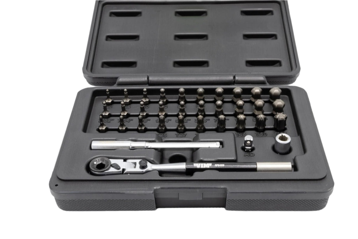 Vim Tools - 34 Pc. Ball Hex And Torx Bit Set