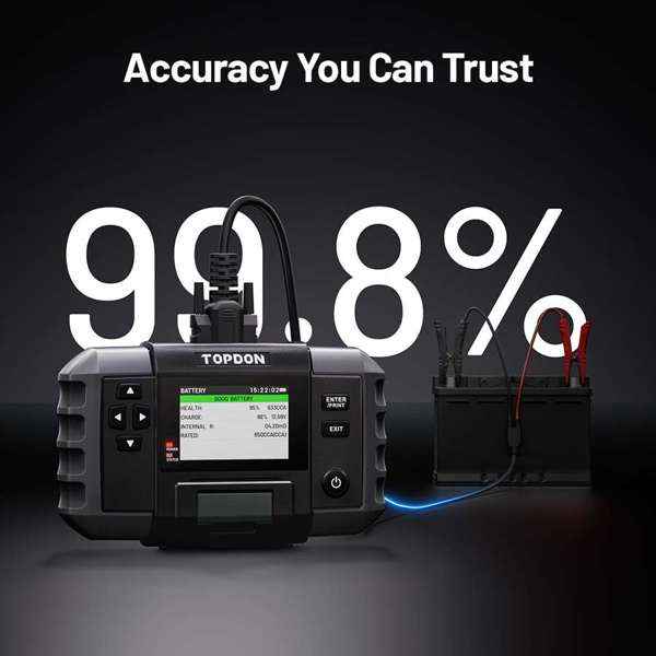 TOPDON 2-in-1 Battery & Resistance Tester - Ridge Toolbox