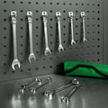 SK Tools USA - 11 Piece 6 Point Metric SuperKrome Combination Wrench Set - Ridge Toolbox