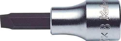 3/8 Sq. Dr. Bit Socket Slotted 1.2X8  Length 60mm