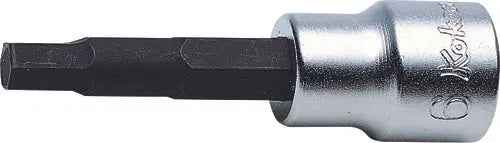 3/8 Sq. Dr. Bit Socket  4mm Hex Length 62mm