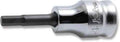 3/8 Sq. Dr. Bit Socket  10mm 6 point Length 50mm Z-series