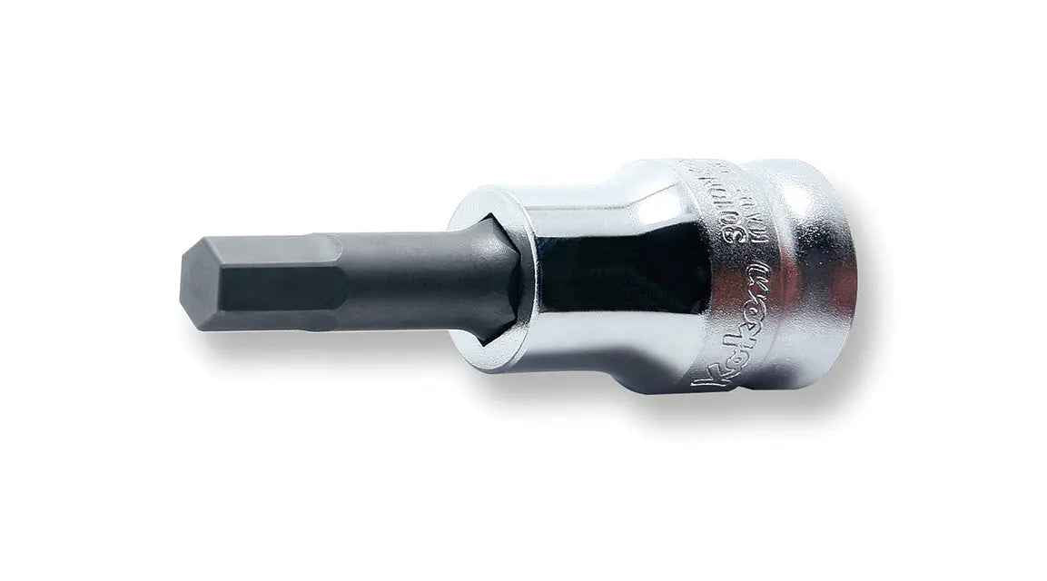 3/8 Sq. Dr. Bit Socket  8mm 6 point Length 50mm Z-series