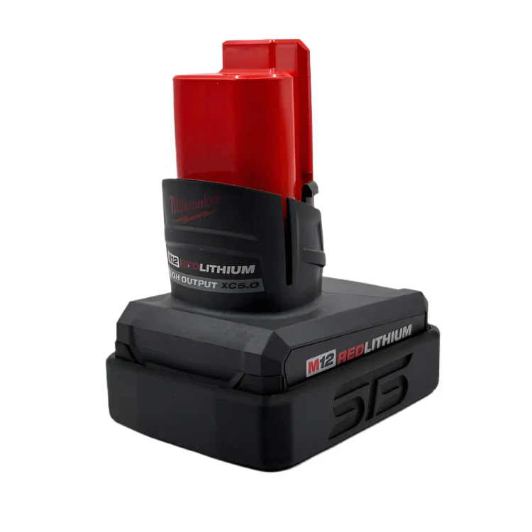 STS Auto Design MW12HO – Milwaukee M12 High Output 5.0 Magnetic Battery Cover - Ridge Toolbox