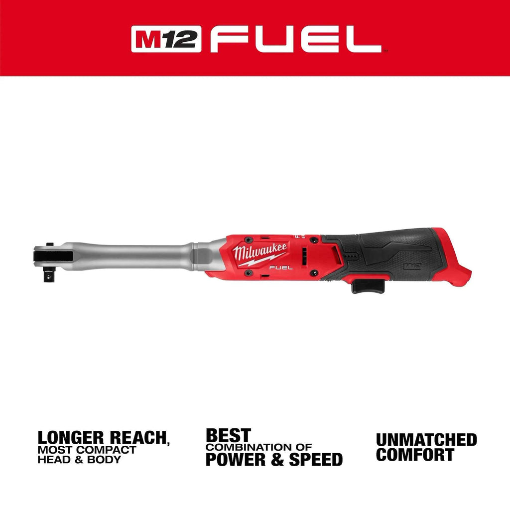 Milwaukee 3059-20 M12 FUEL™ 3/8" Extended Reach Ratchet (Tool Only)