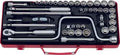 3/8 Sq. Dr. Socket Set   12 point   42 pieces
