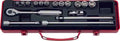 3/8 Sq. Dr. 17 Piece 6-Point Metric Socket Set  7-19mm