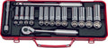 3/8 Sq. Dr. Socket Set   6, 12 point   29 pieces